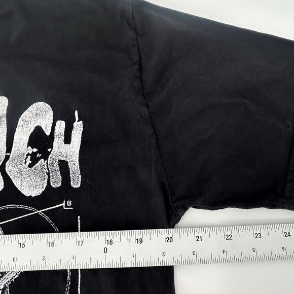 Papa Roach T-Shirt Anatomy Of A Roach Tee Split Dye Black White Medium Large Men - Picture 4 of 6